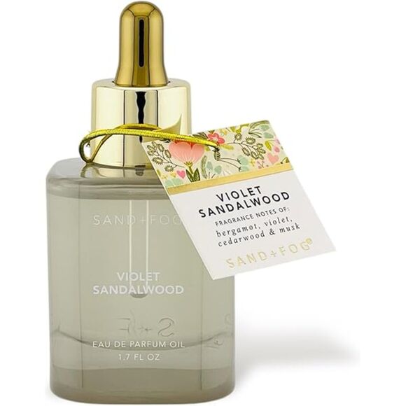 Sand + Fog Violet Sandalwood Eau De Parfum Oil 1.7 fl oz (50ml) NWT - Picture 1 of 5